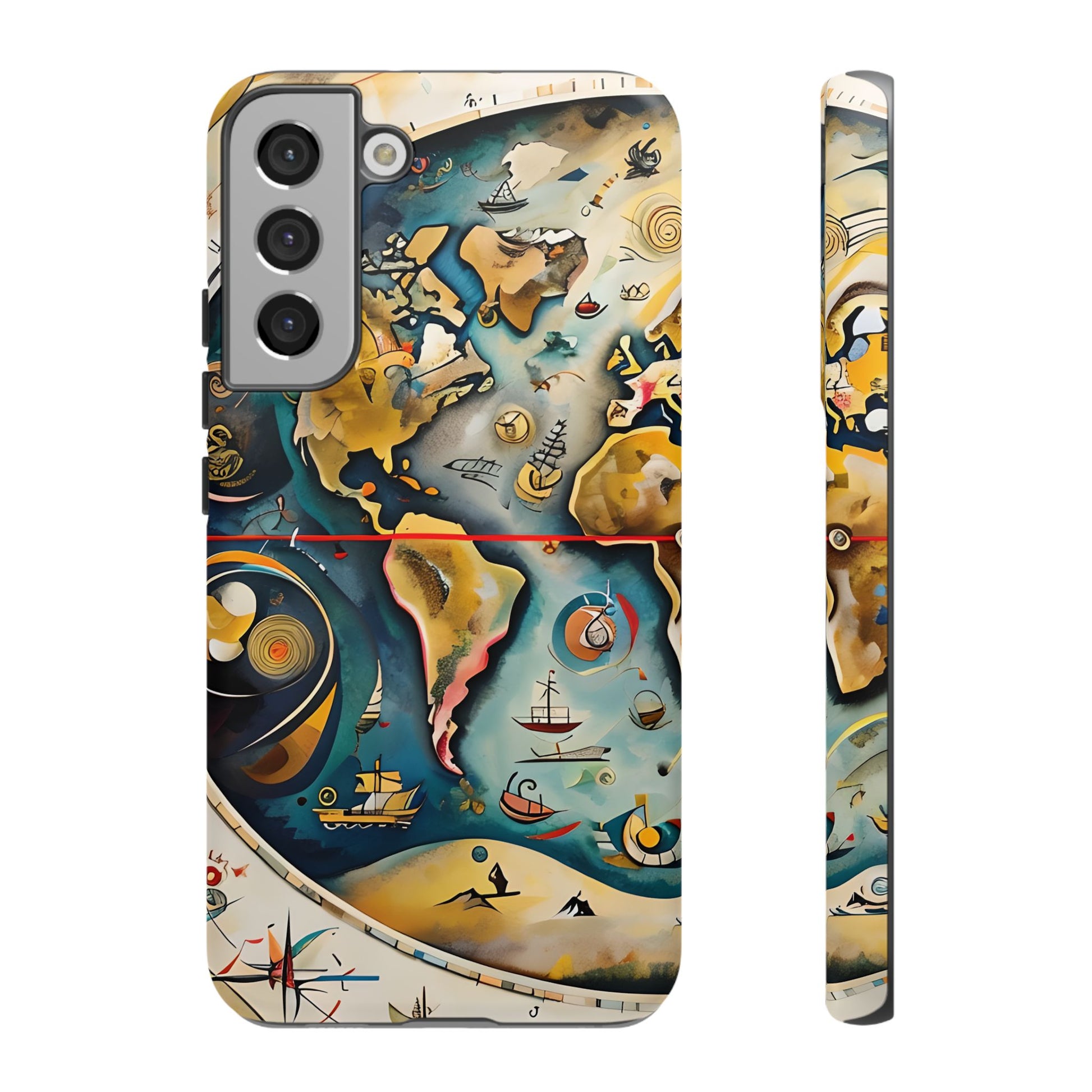 Celestial Map Samsung Galaxy S22 Plus Tough Case - Vintage Map - Premium Abstract Design