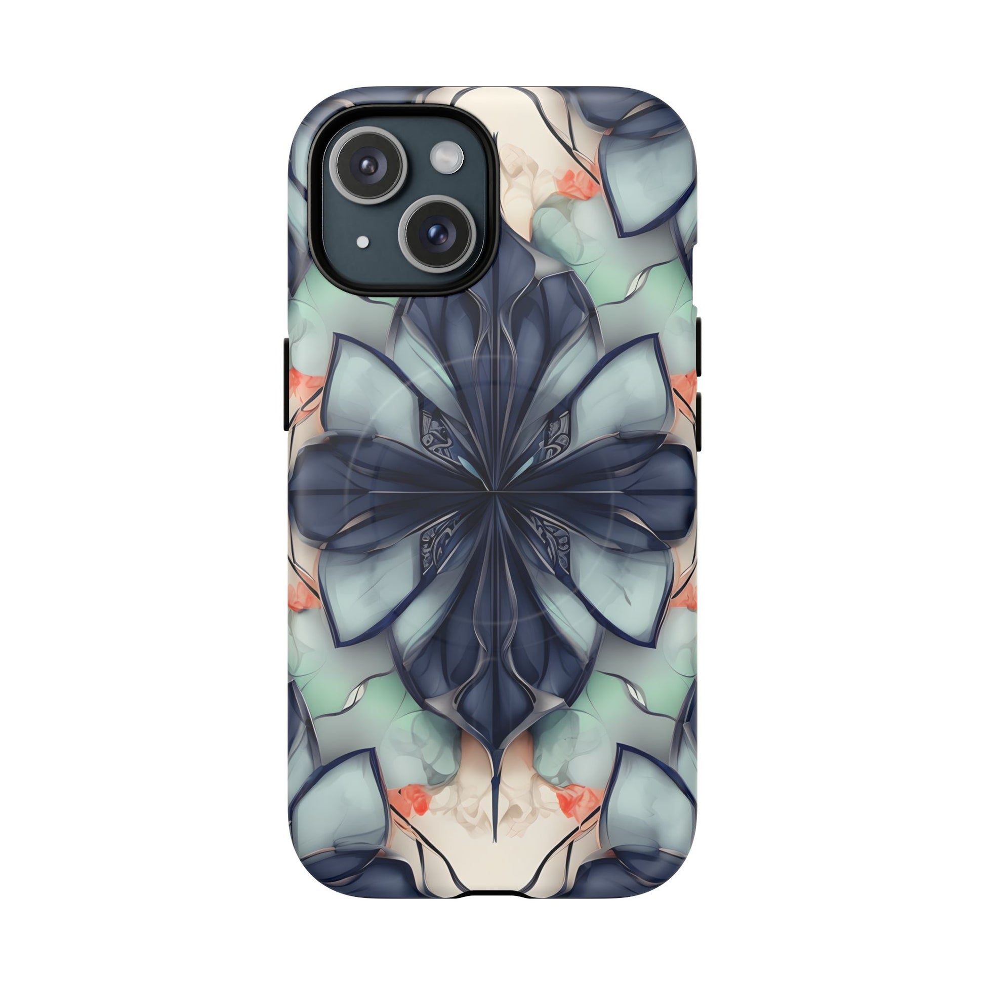 Midnight Mosaic MagSafe iPhone 15 Case - Designer Shockproof Cover