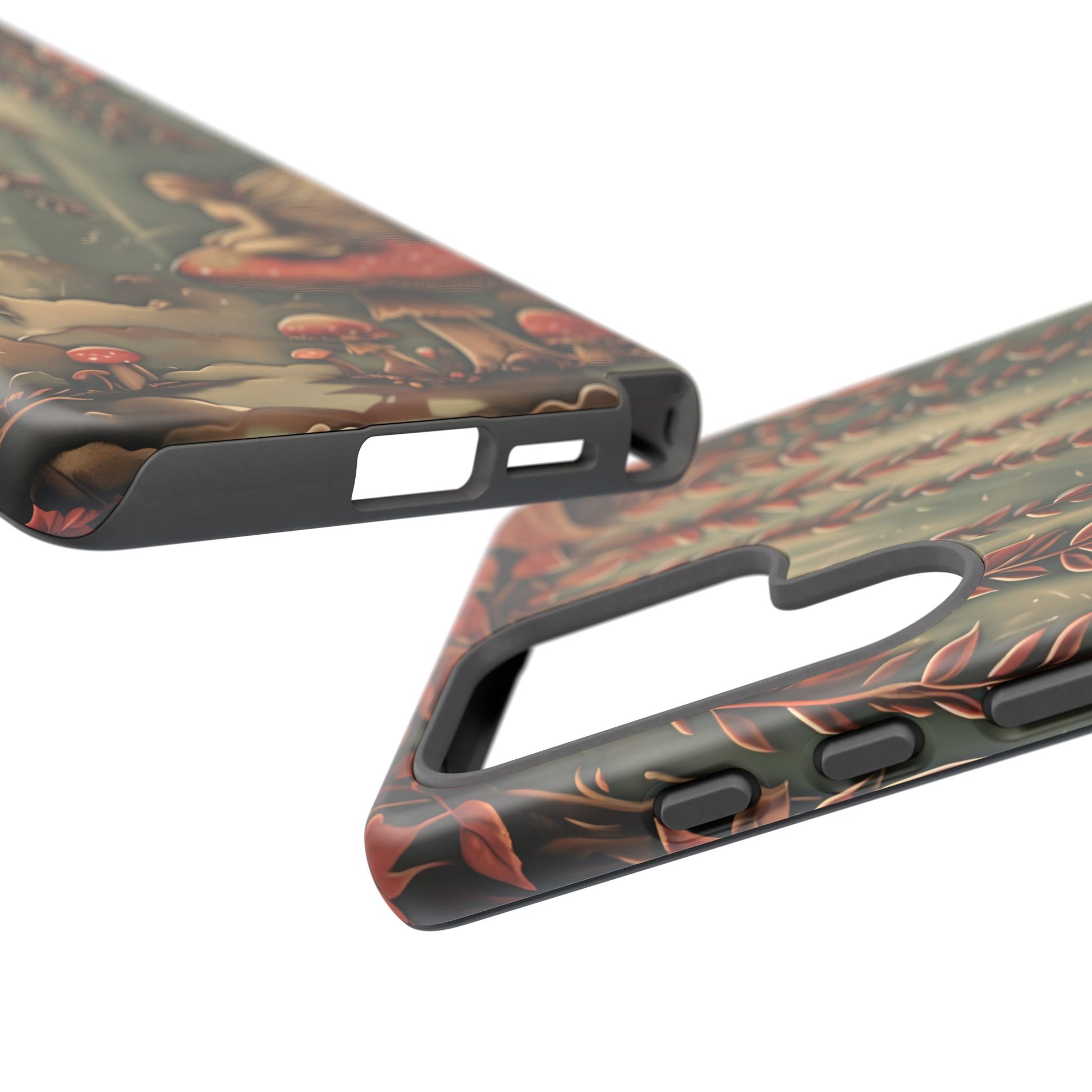 Willow Whisper - Tranquil Nature Art Samsung Galaxy S25 Ultra Tough Phone Case - Serene Willow Tree & Meditative Figure Design