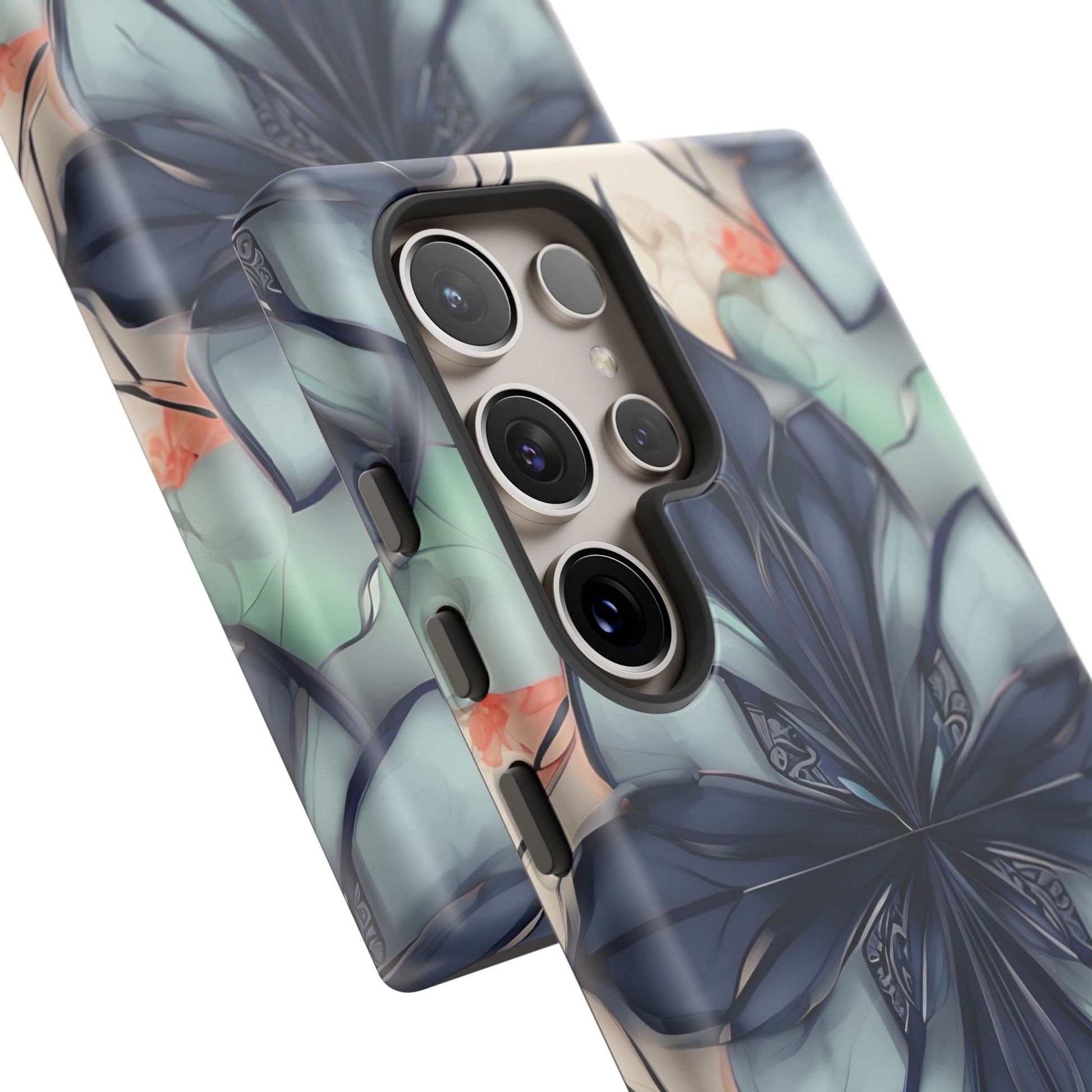 Midnight Mosaic Tough Case for Samsung Galaxy S24 Ultra- Premium Shockproof Designer Phone Cover