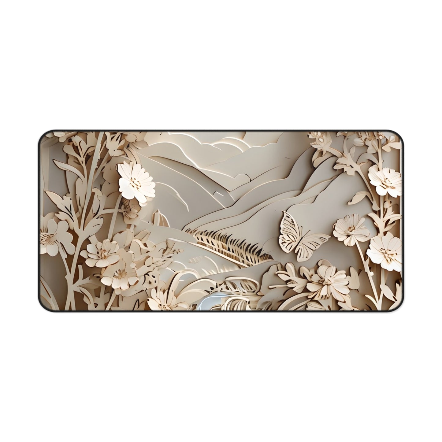 Moonlit Garden Desk Mat