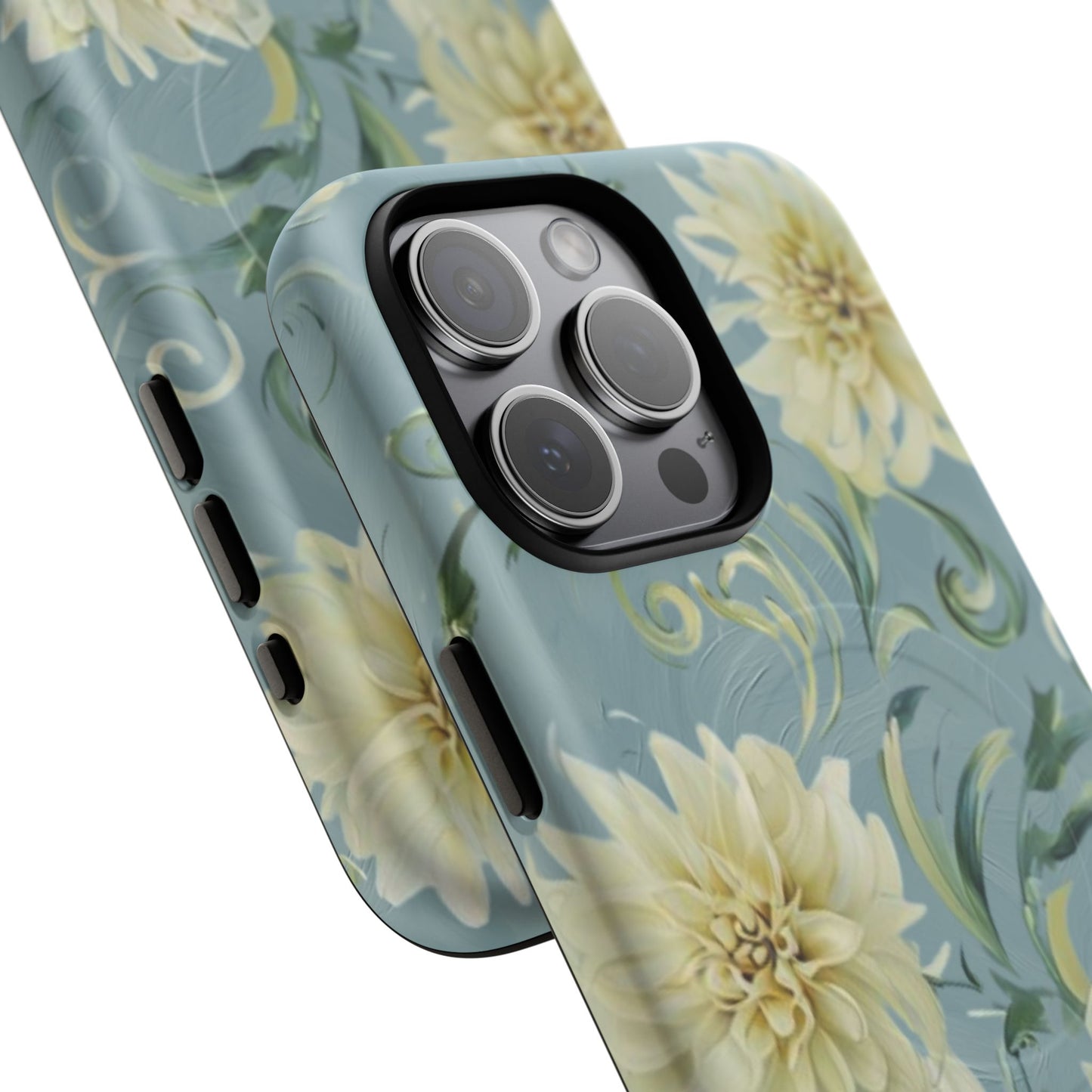 Golden Dahlia Trio iPhone MagSafe Case