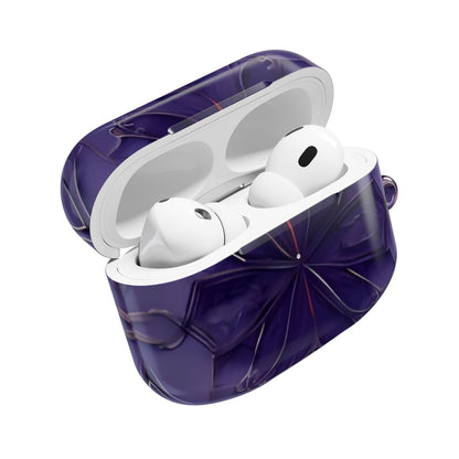 Violet Nebula AirPod Case - Purple Cosmic Earbud Cover for Gen 1, 2, 3, Pro Gen 1 & 2