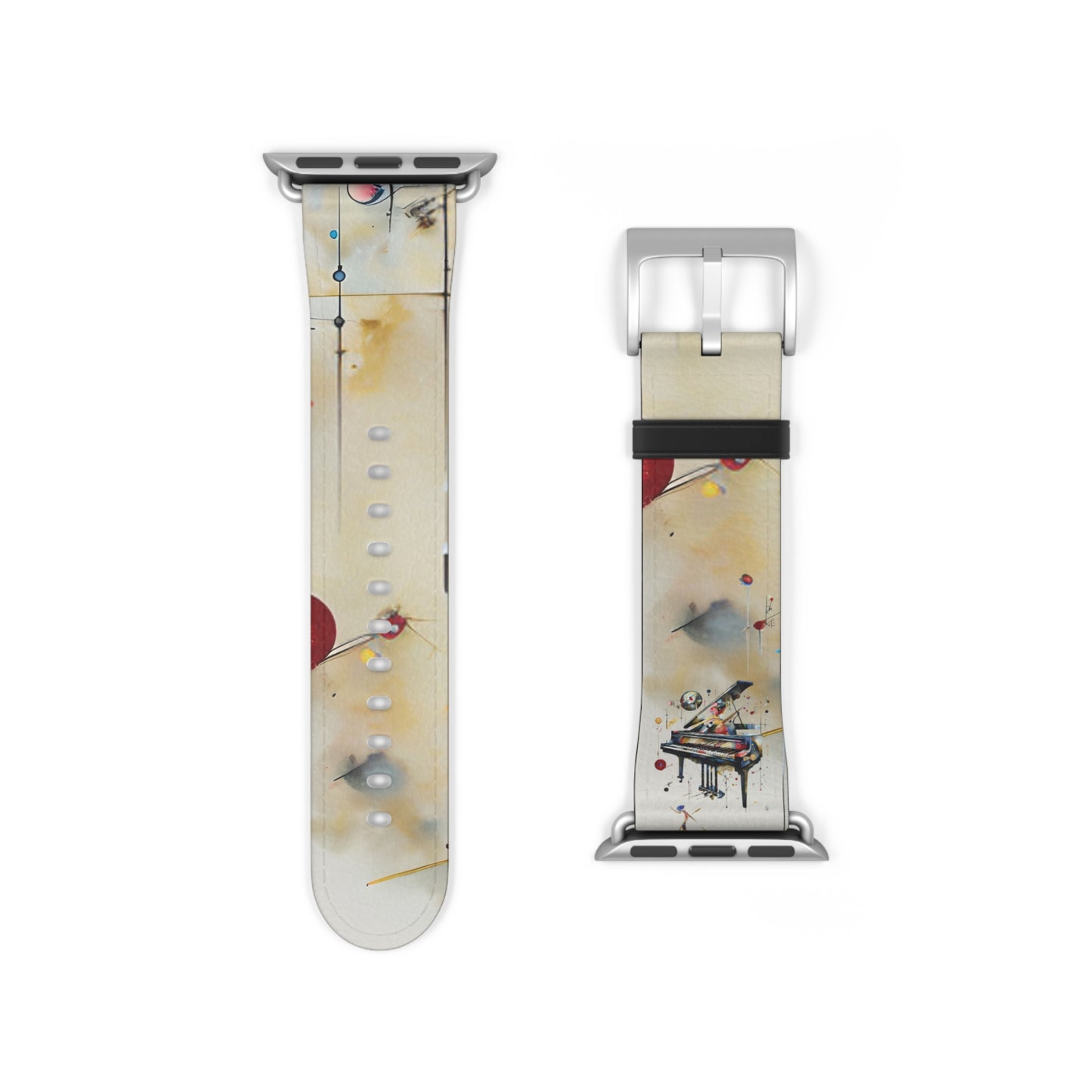 Keys of Imagination Apple Watch Band Strap - Grand Piano Artistic Music Strap