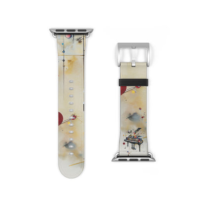 Keys of Imagination Apple Watch Band Strap - Grand Piano Artistic Music Strap