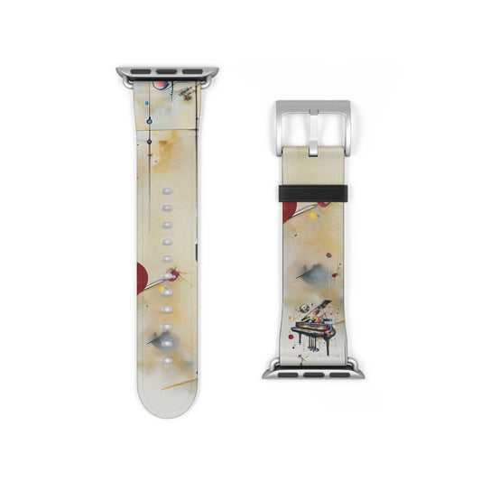 Keys of Imagination Apple Watch Band Strap - Grand Piano Artistic Music Strap