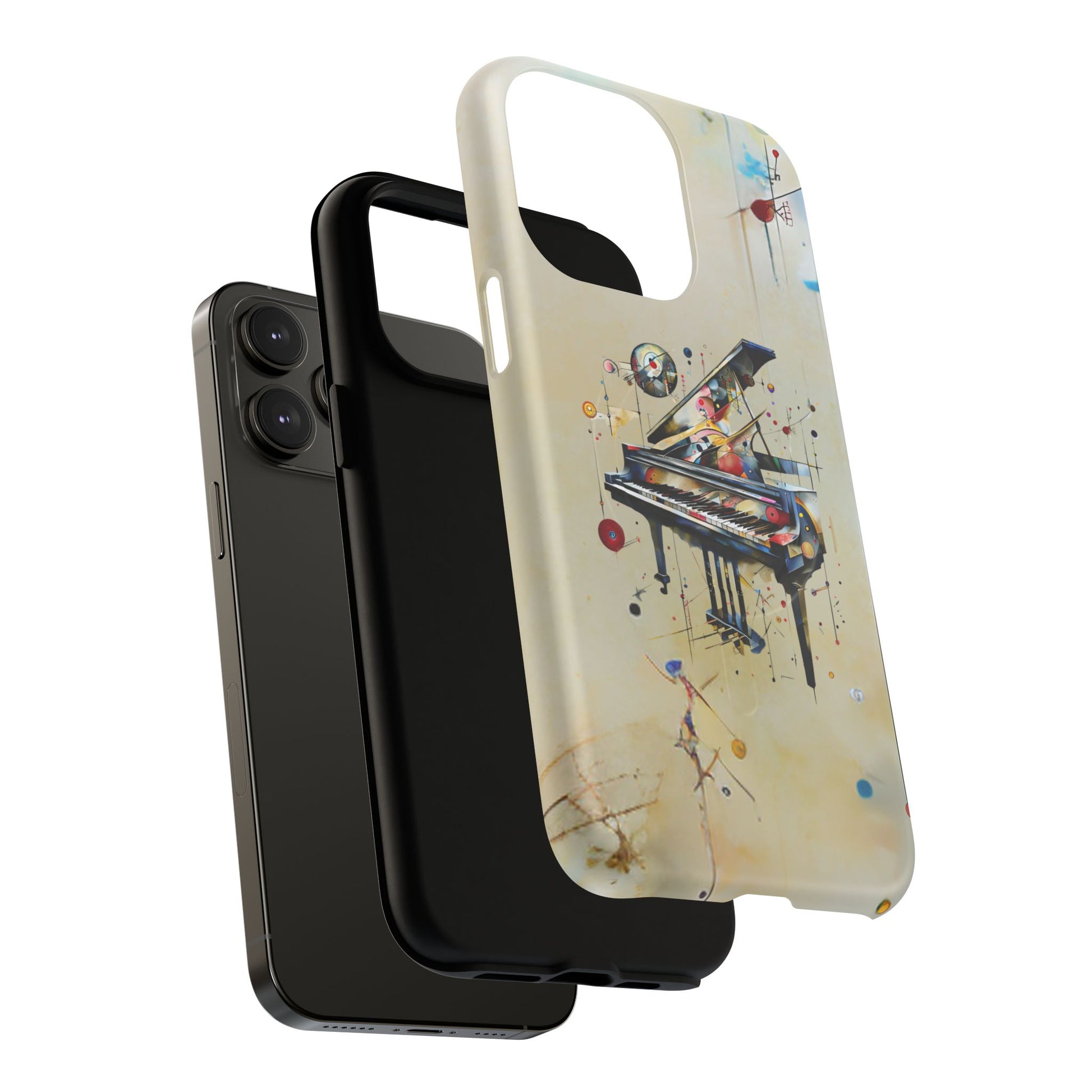 Keys of Imagination Artistic Grand Piano iPhone 14 Pro Max MagSafe Case