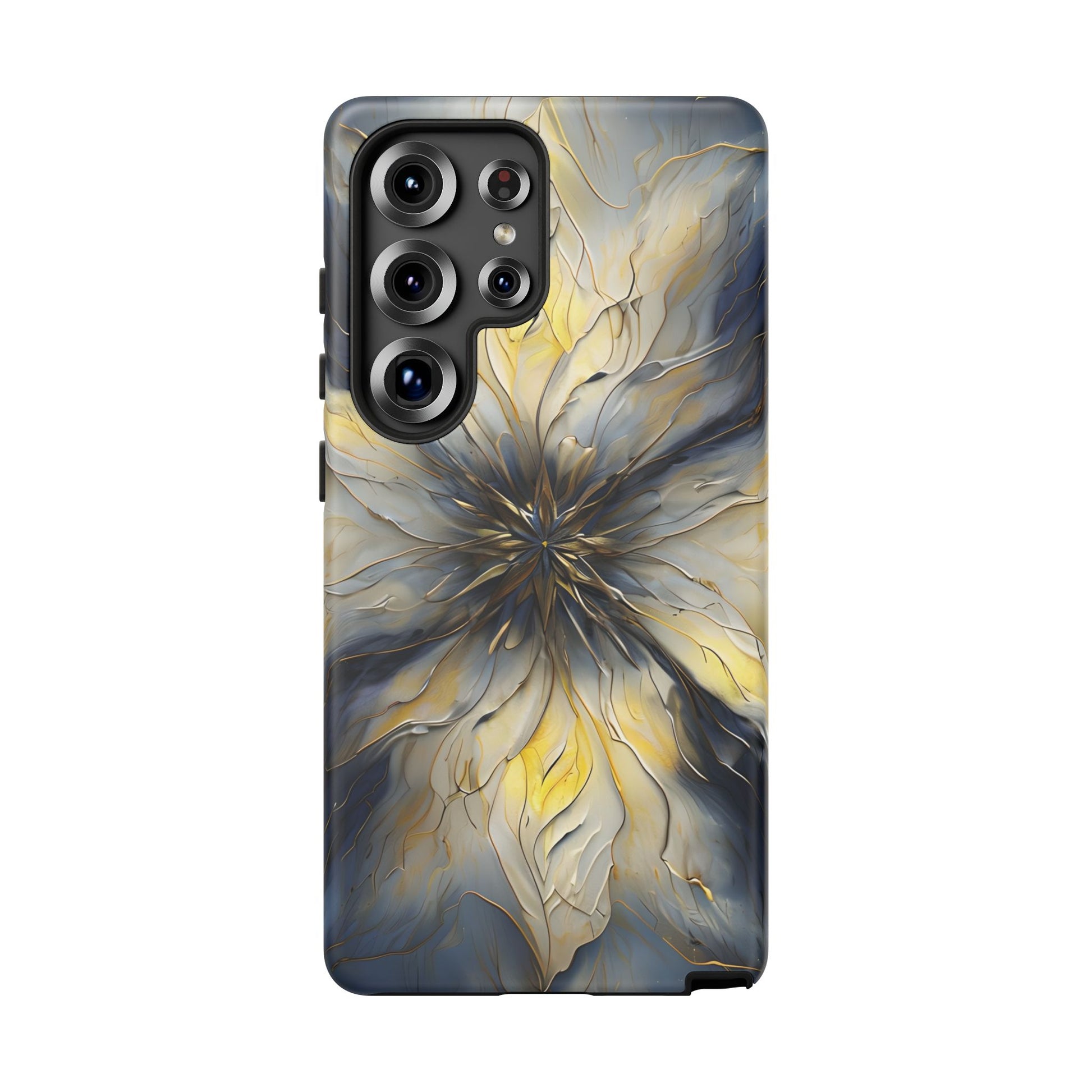 Luminous Petal Tough Case for Samsung Galaxy S25 Ultra - Premium Shockproof Designer Phone Cover