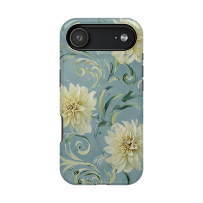 Golden Dahlia Trio iPhone MagSafe Case