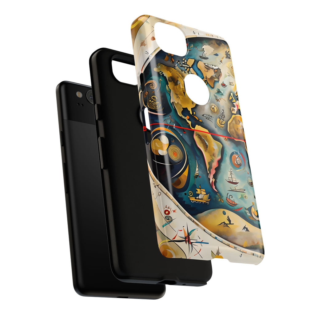 Celestial Map Google Pixel 2 Tough Case - Antique Star Chart Phone Cover