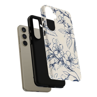 Blossom Sketch Samsung Galaxy Tough Case