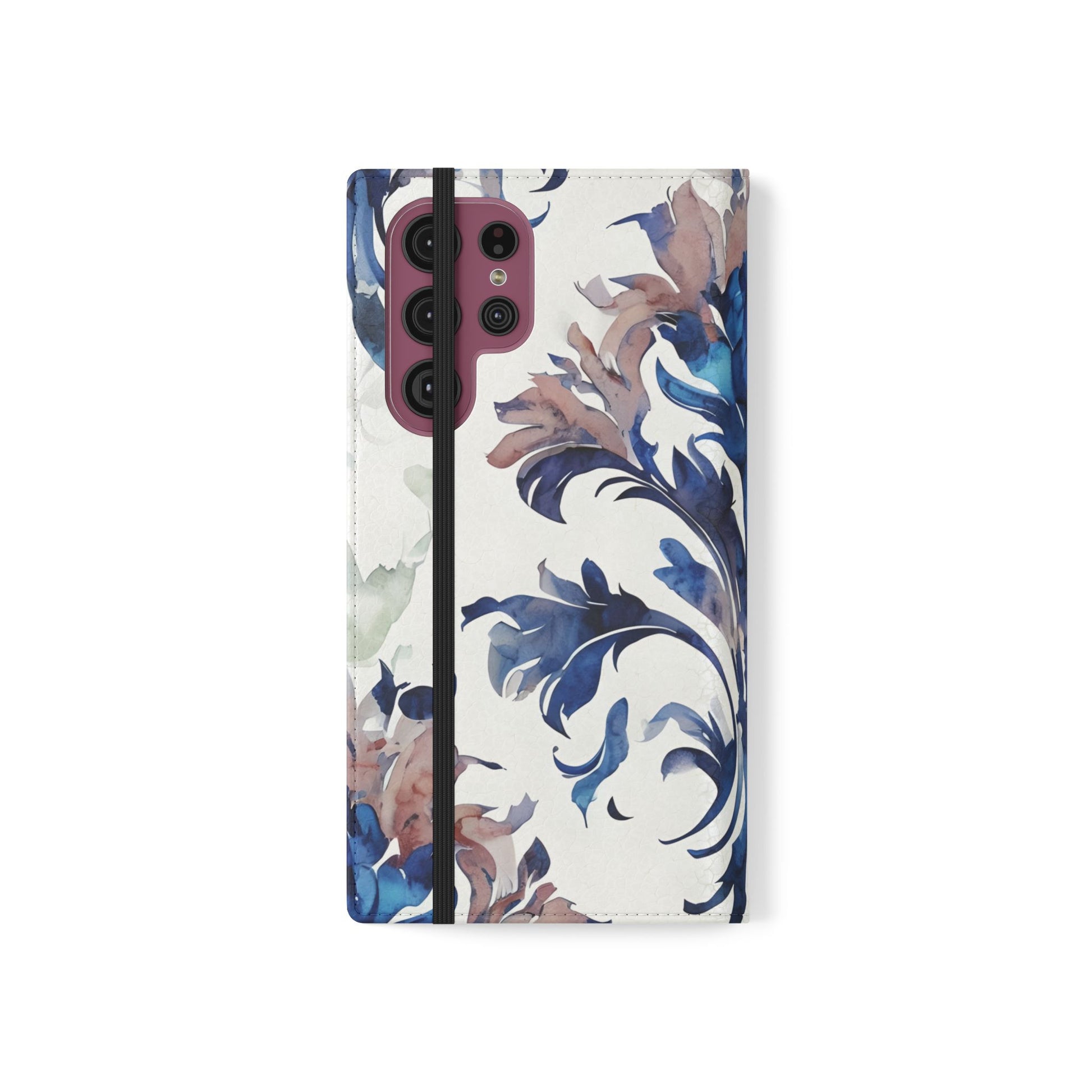 Delft Reverie - Abstract Wallet Phone Case for Samsung Galaxy S22 Ultra