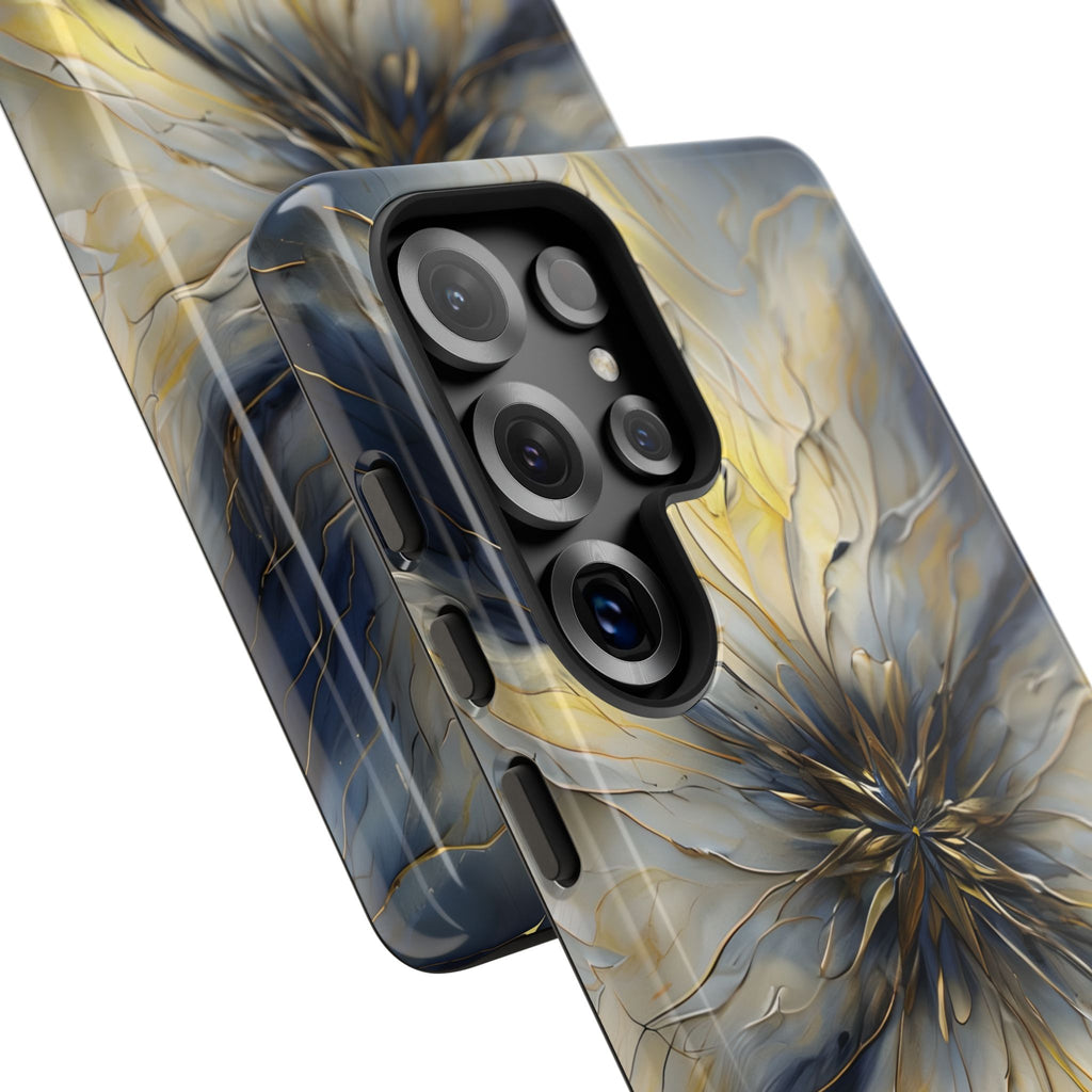 Luminous Petal Tough Case for Samsung Galaxy S25 Ultra - Premium Shockproof Designer Phone Cover