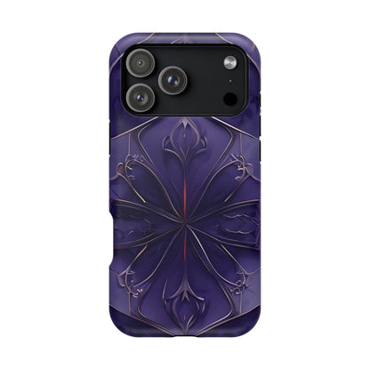 Violet Nebula iPhone MagSafe Case