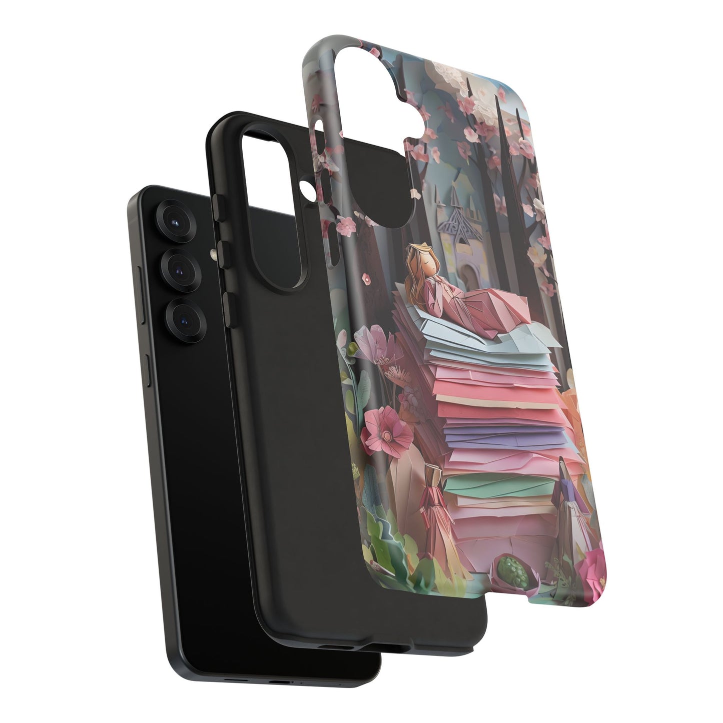 A Good Night's Sleep - Samsung Galaxy - Tough Phone Case -Whimsical Fantasy Floral Design