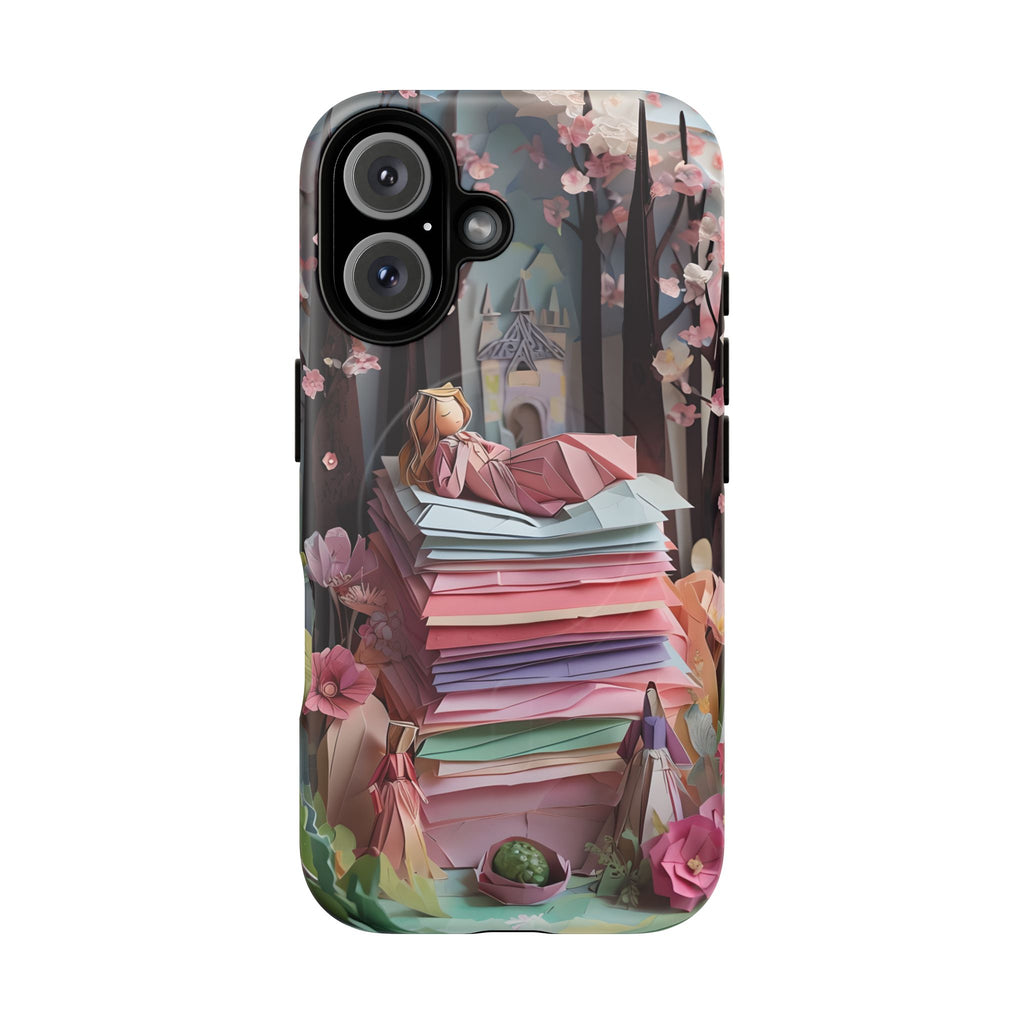 A Good Night's Sleep - iPhone 16 MagSafe Phone Case - Whimsical Fantasy Floral Design