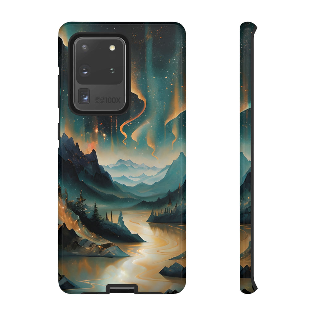 Aurora Dreamscape Samsung Galaxy S20 Ultra Tough Case - Artistic Northern Lights Cover - Premium Abstract Design
