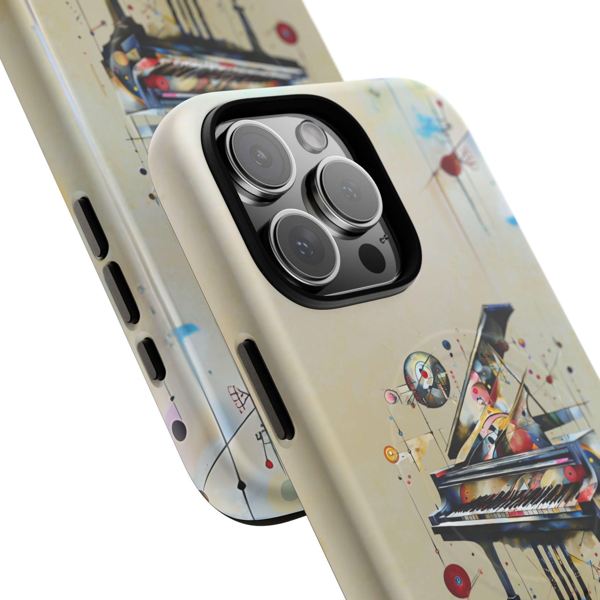 Keys of Imagination Artistic Grand Piano iPhone 16 Pro Max MagSafe Case