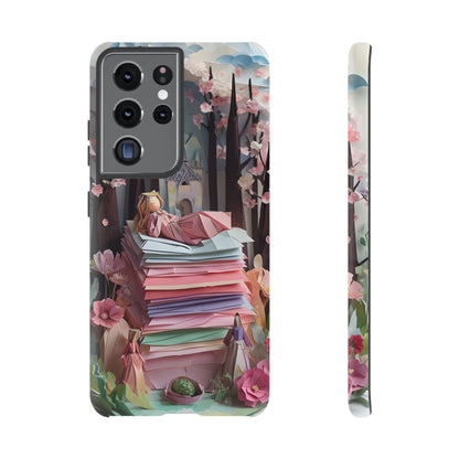 A Good Night's Sleep - Samsung Galaxy - Tough Phone Case -Whimsical Fantasy Floral Design