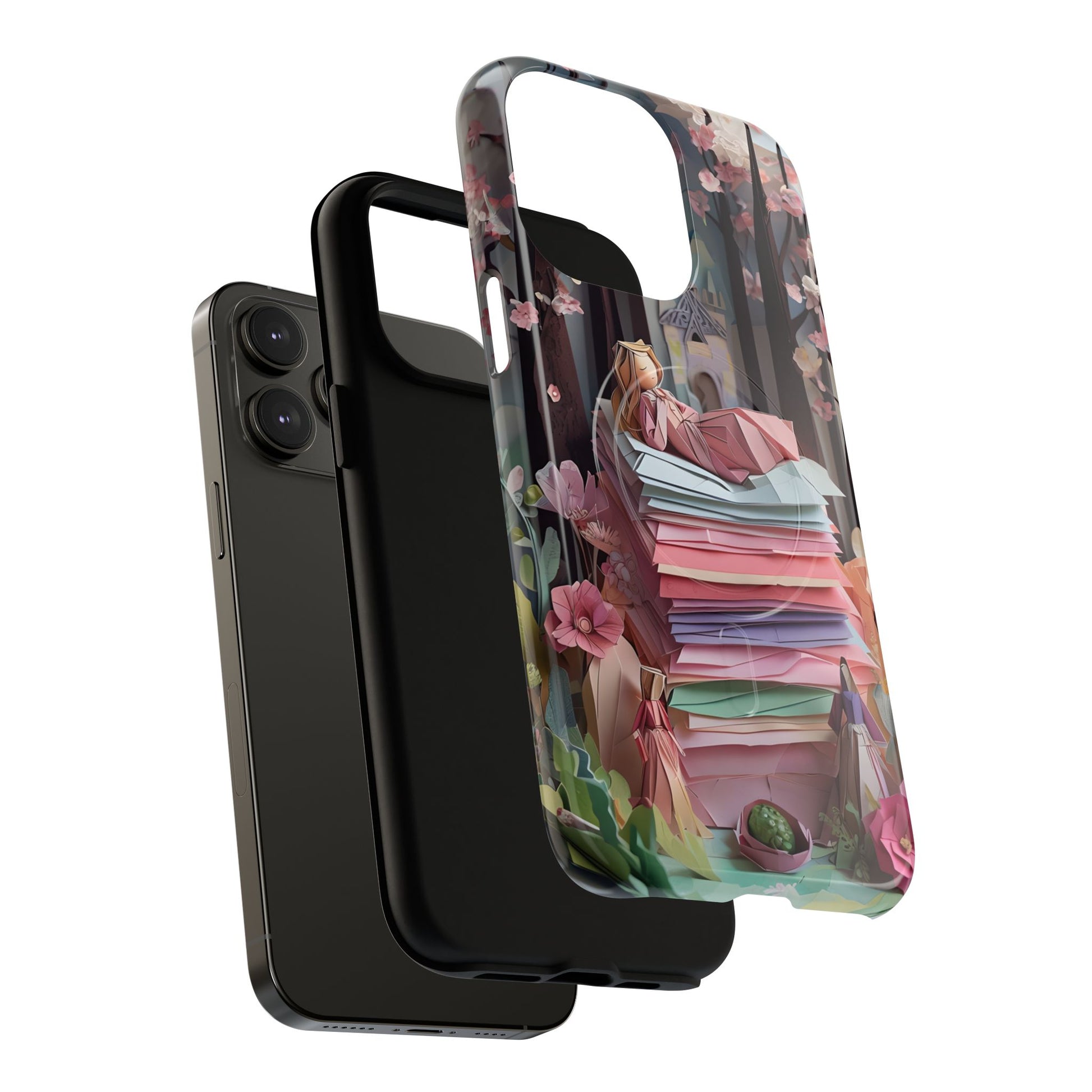 A Good Night's Sleep - iPhone 14 Pro Max MagSafe Phone Case - Whimsical Fantasy Floral Design