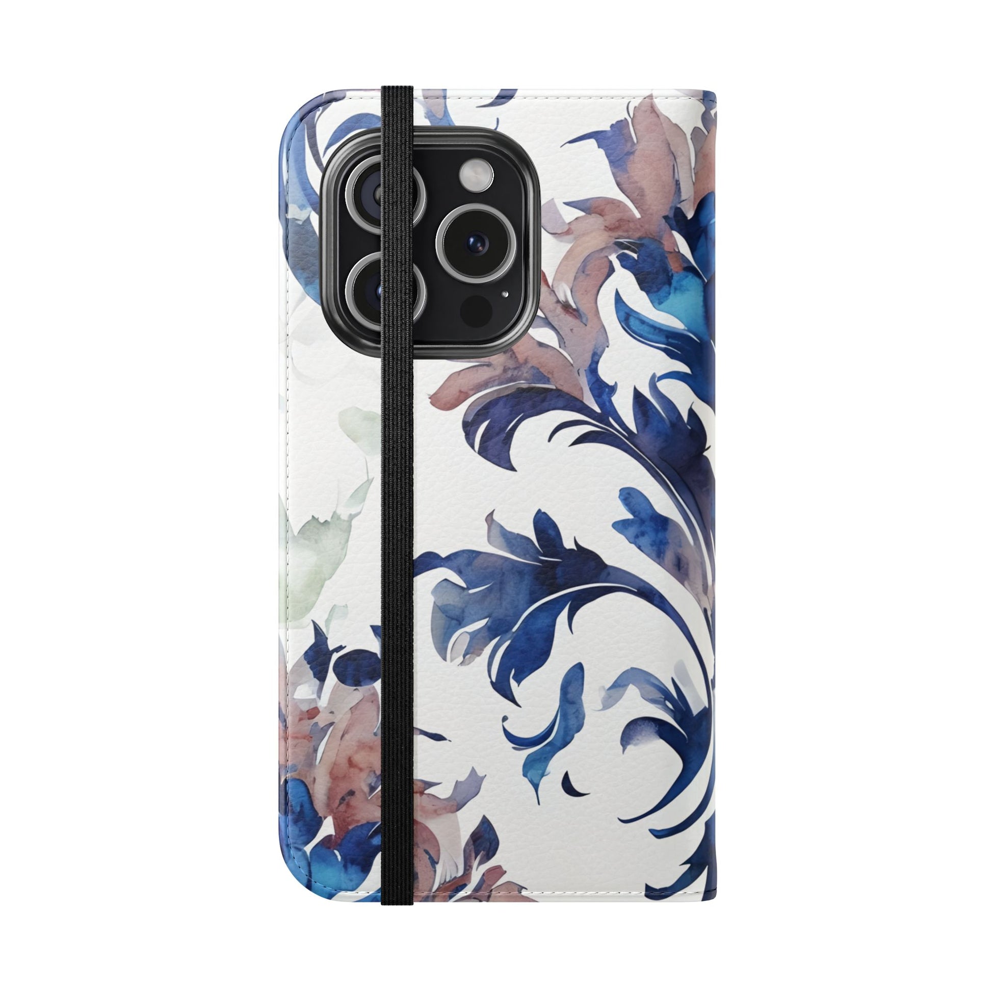 Delft Reverie - Abstract Wallet Phone Case for iPhone 15 Pro