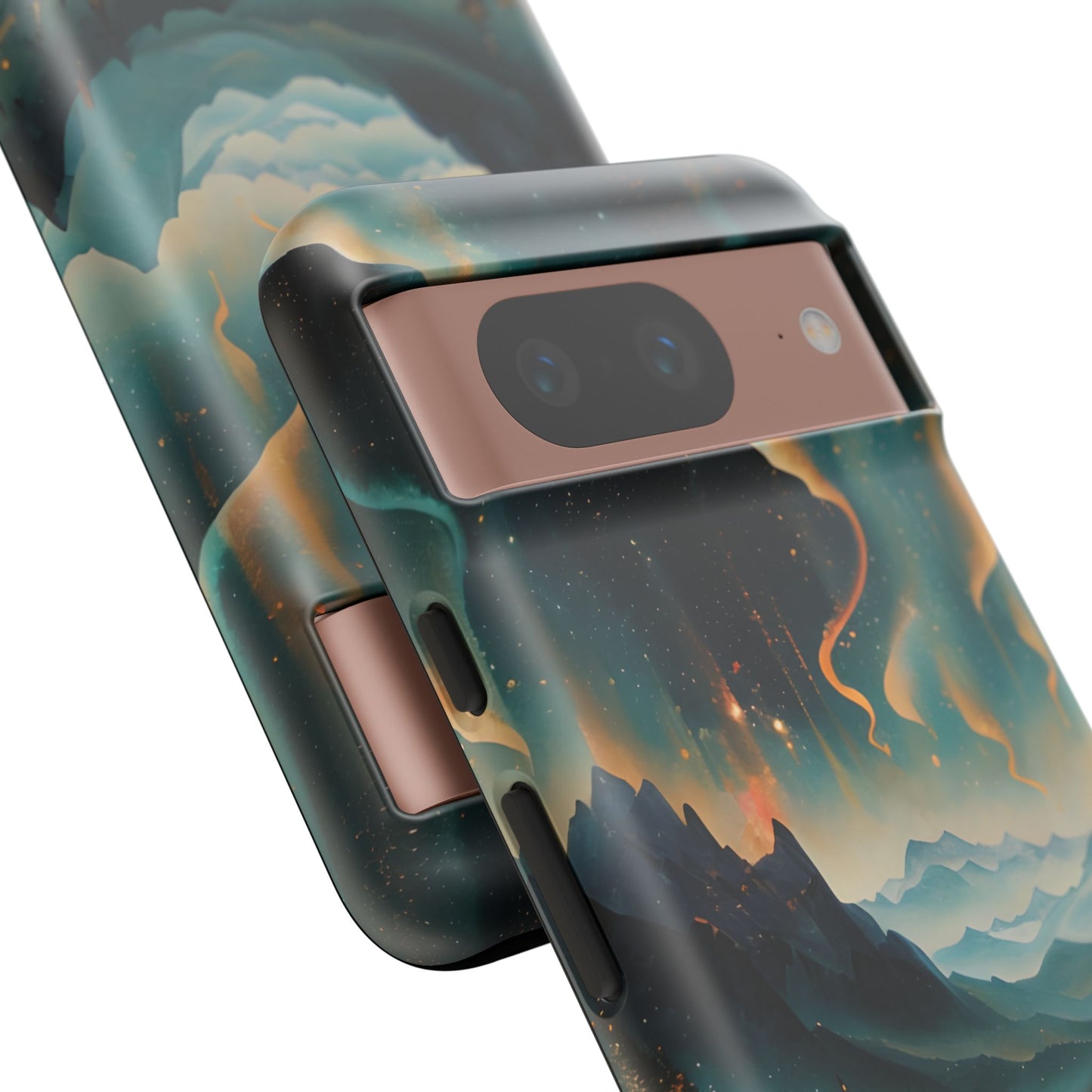Aurora Dreamscape Tough Case for Google Pixel - Northern Lights Artistic Shockproof Cover, Elegant Protective Phone Case