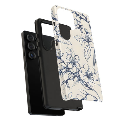 Blossom Sketch Samsung Galaxy Tough Case