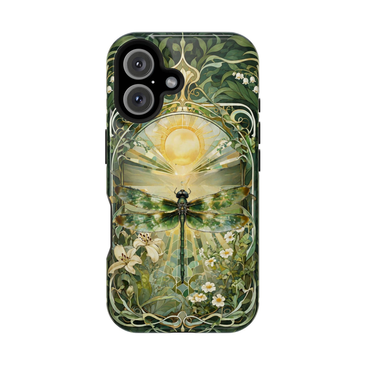 Emerald Sun Dragonfly iPhone MagSafe Case
