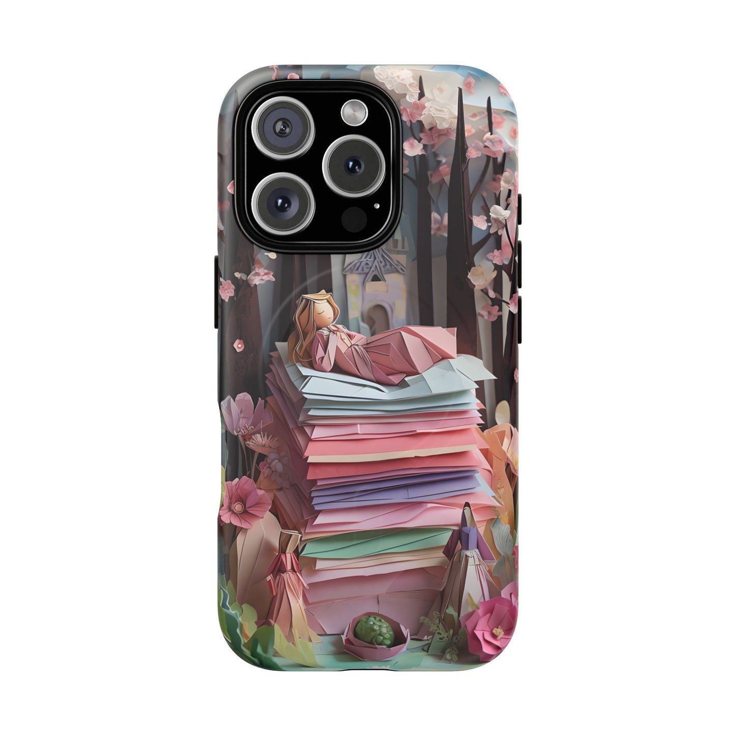 A Good Night's Sleep - iPhone MagSafe Phone Case - Whimsical Fantasy Floral Design