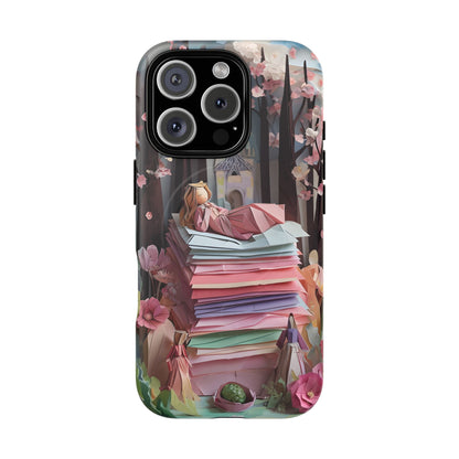 A Good Night's Sleep - iPhone MagSafe Phone Case - Whimsical Fantasy Floral Design