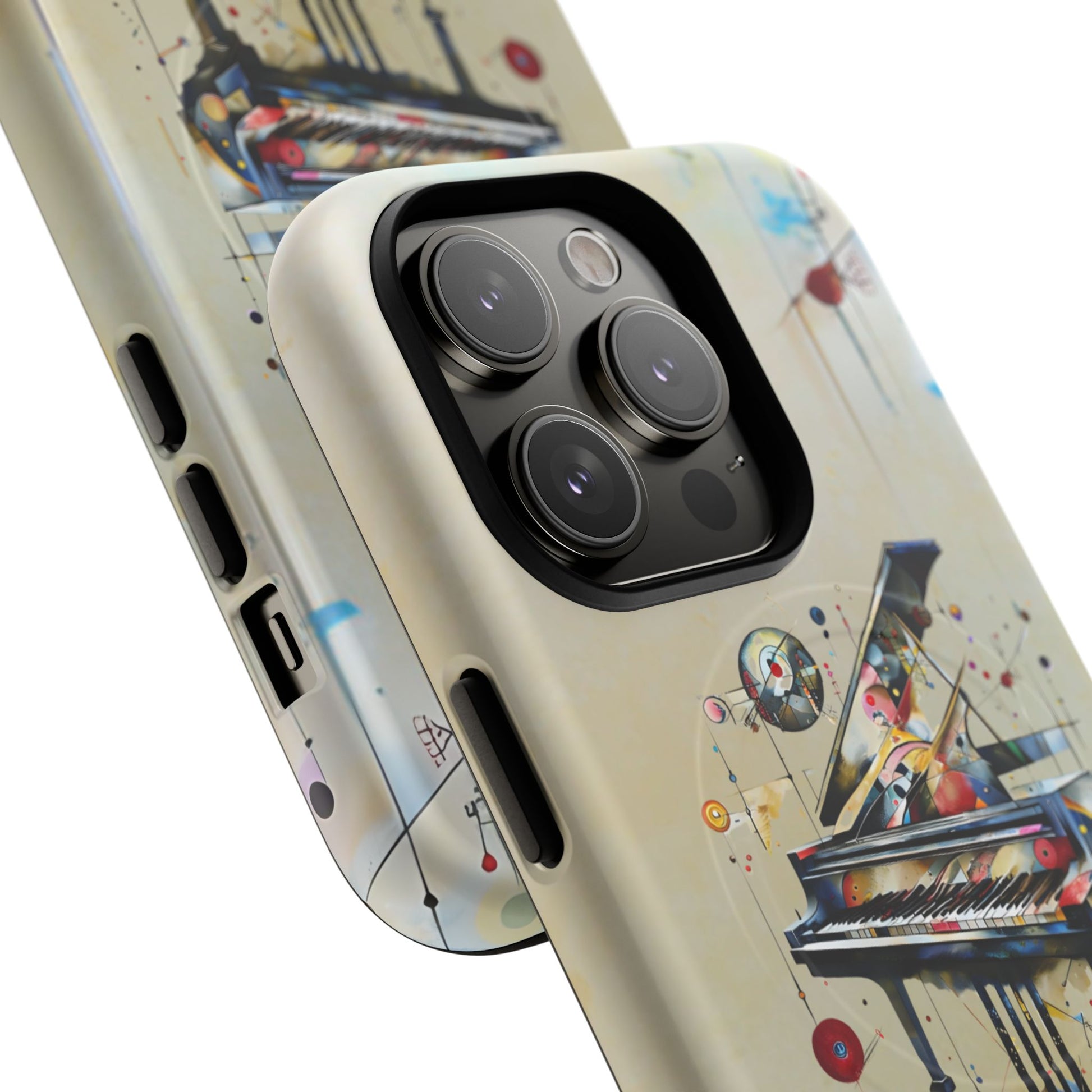 Keys of Imagination Artistic Grand Piano iPhone 14 Pro MagSafe Case
