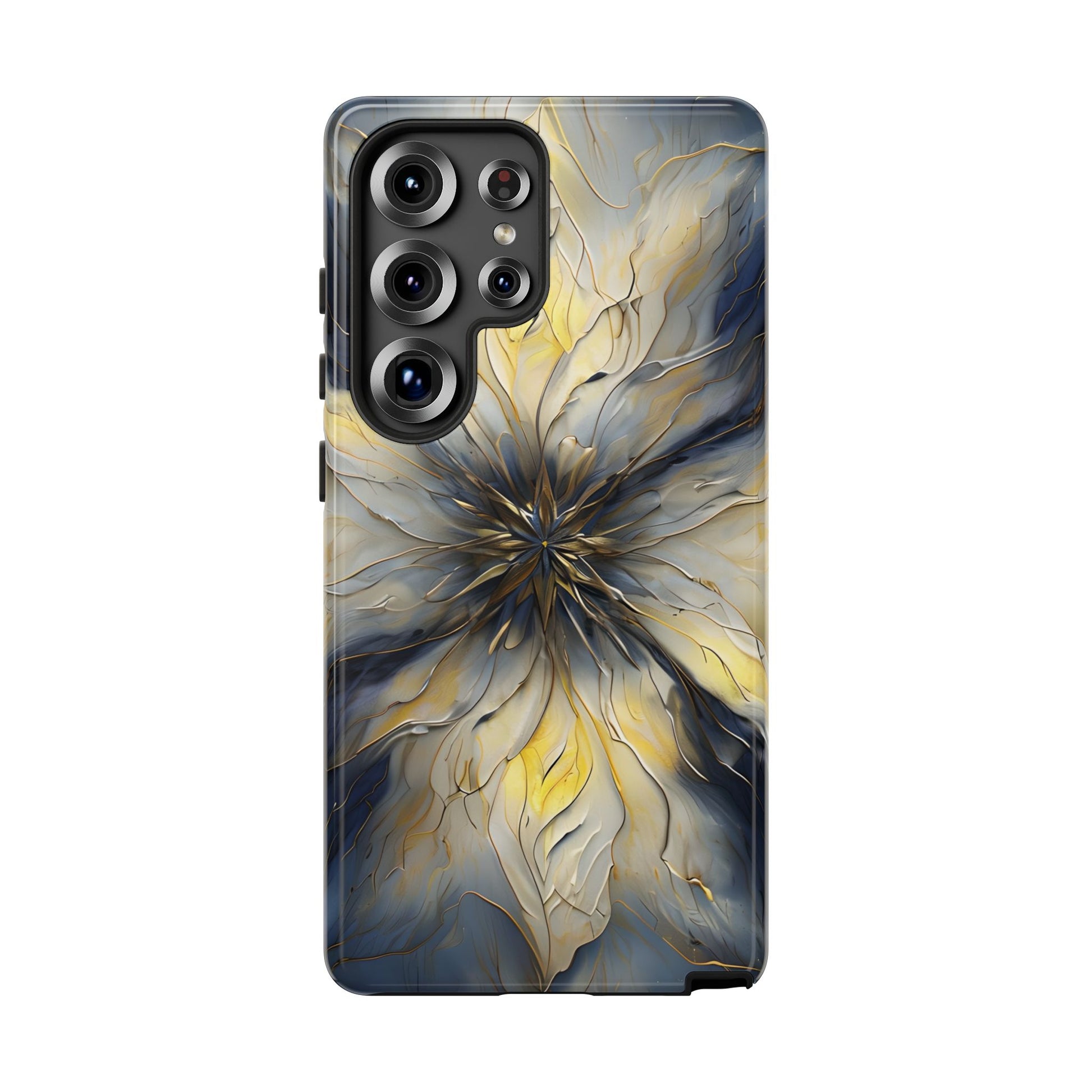 Luminous Petal Tough Case for Samsung Galaxy S25 Ultra - Premium Shockproof Designer Phone Cover