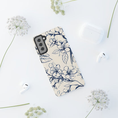 Blossom Sketch Samsung Galaxy Tough Case
