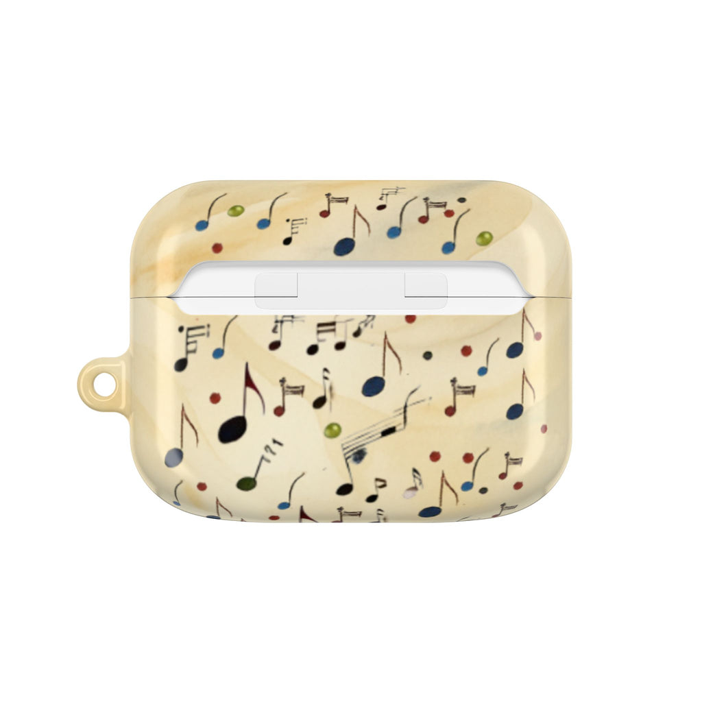 Melodic Flow Musical Notes AirPods Case - Abstract Music Design for Gen 1, 2, 3, Pro Gen 1 & 2