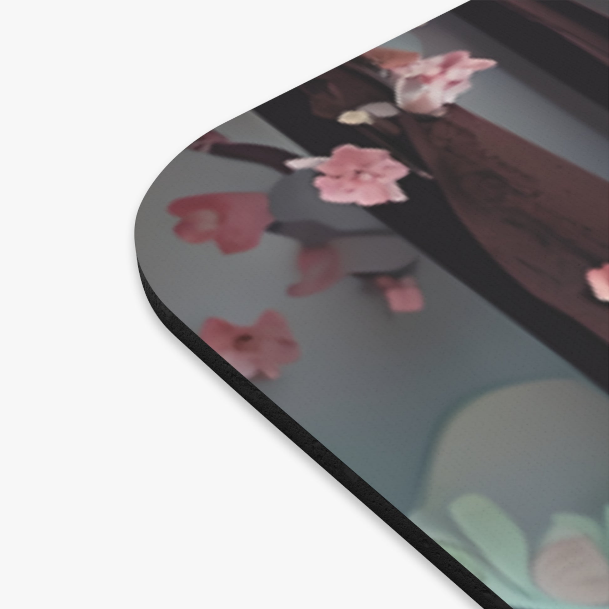 Close-up of A Good Night's Sleep mouse pad showing printed pattern detail