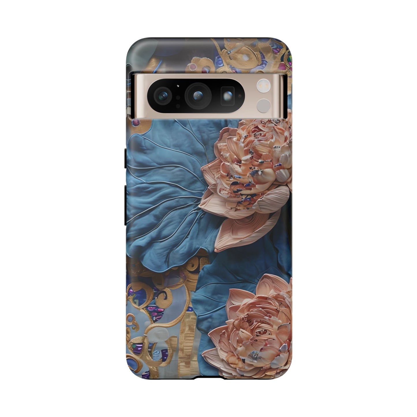 Peony Midnight Tapestry Google Pixel Tough Case