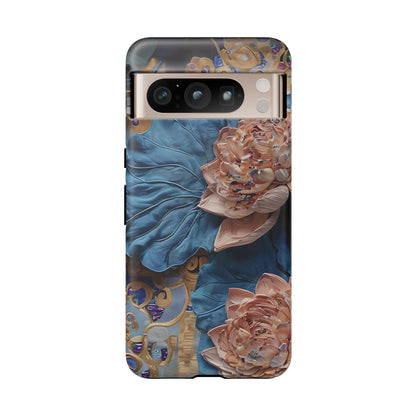 Peony Midnight Tapestry Google Pixel Tough Case
