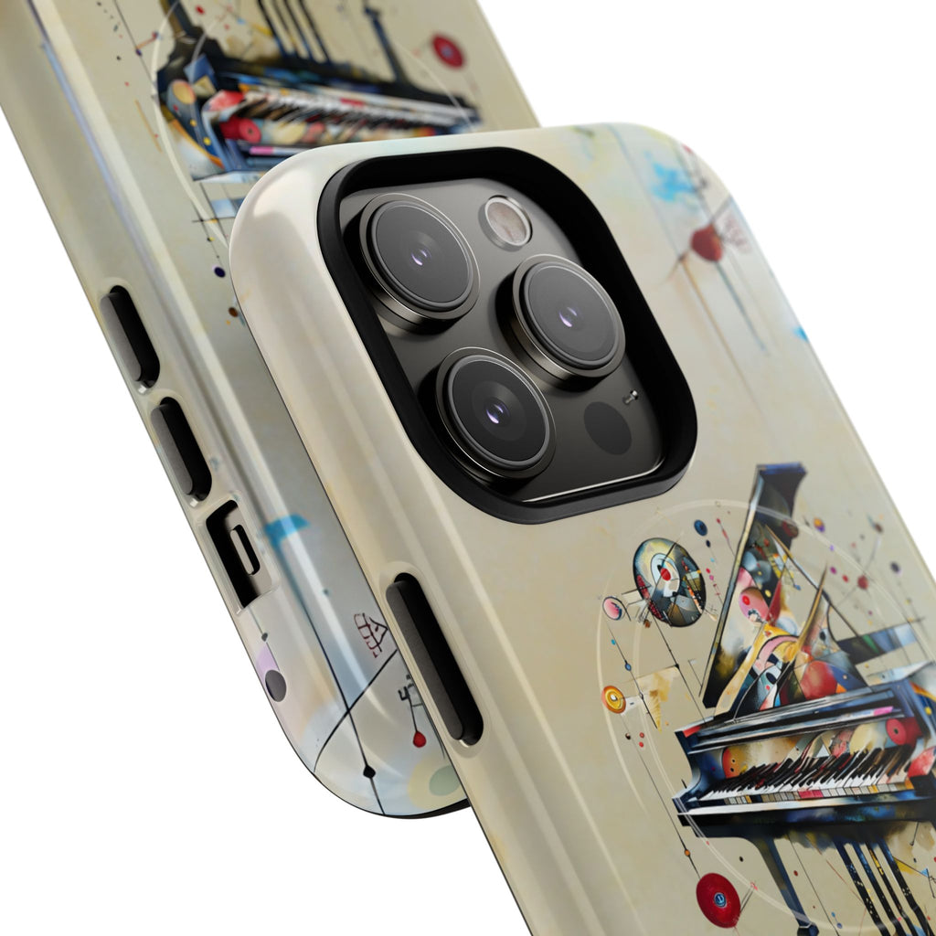 Keys of Imagination Artistic Grand Piano iPhone 14 Pro MagSafe Case