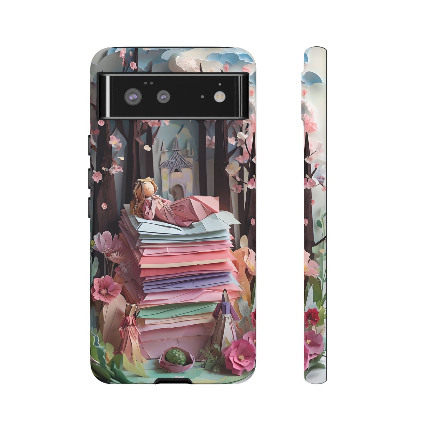 A Good Night's Sleep - Google Pixel - Tough Phone Case -Whimsical Fantasy Floral Design