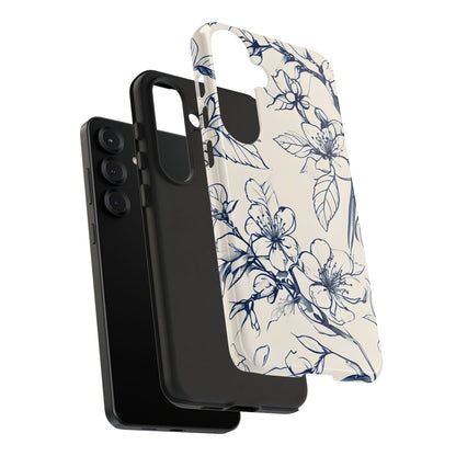 Blossom Sketch Samsung Galaxy Tough Case