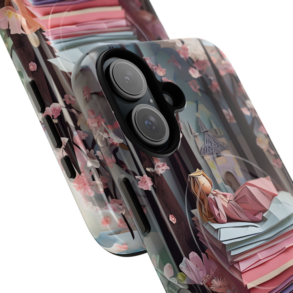 A Good Night's Sleep - iPhone 16 MagSafe Phone Case - Whimsical Fantasy Floral Design