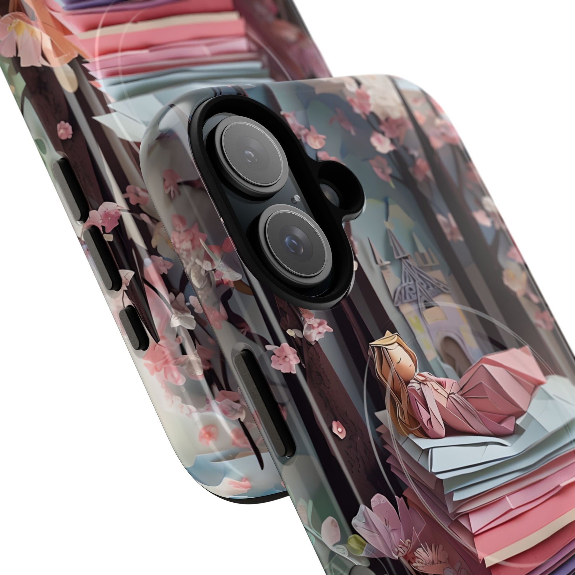 A Good Night's Sleep - iPhone 16 MagSafe Phone Case - Whimsical Fantasy Floral Design
