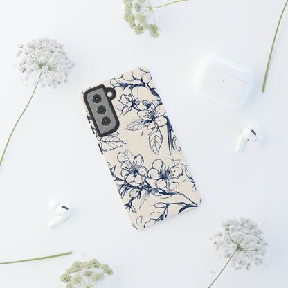 Blossom Sketch Samsung Galaxy Tough Case