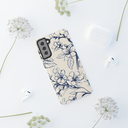 Blossom Sketch Samsung Galaxy Tough Case