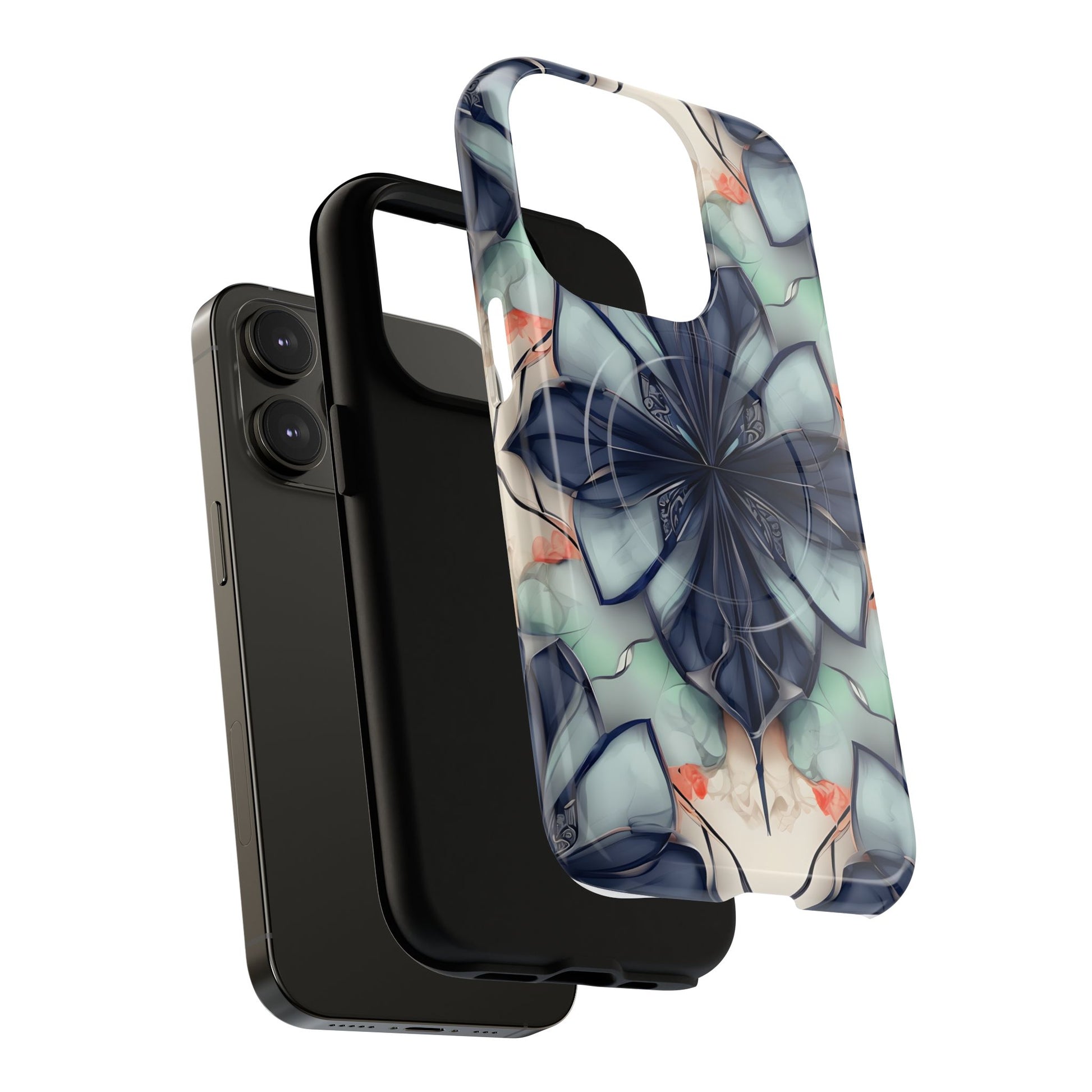 Midnight Mosaic MagSafe iPhone 14 Pro - Designer Shockproof Cover