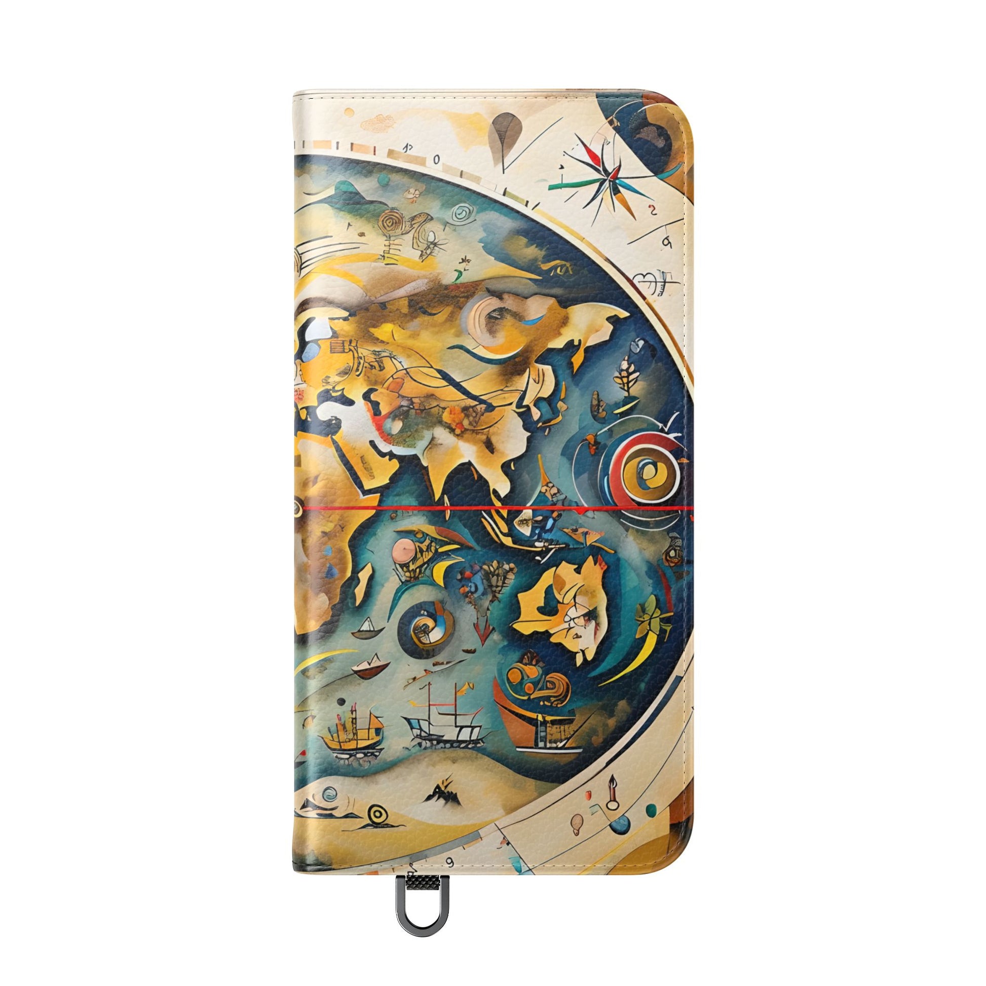 Celestial Map - Vintage-Inspired Phone Wallet Case for Samsung Galaxy S25 Plus