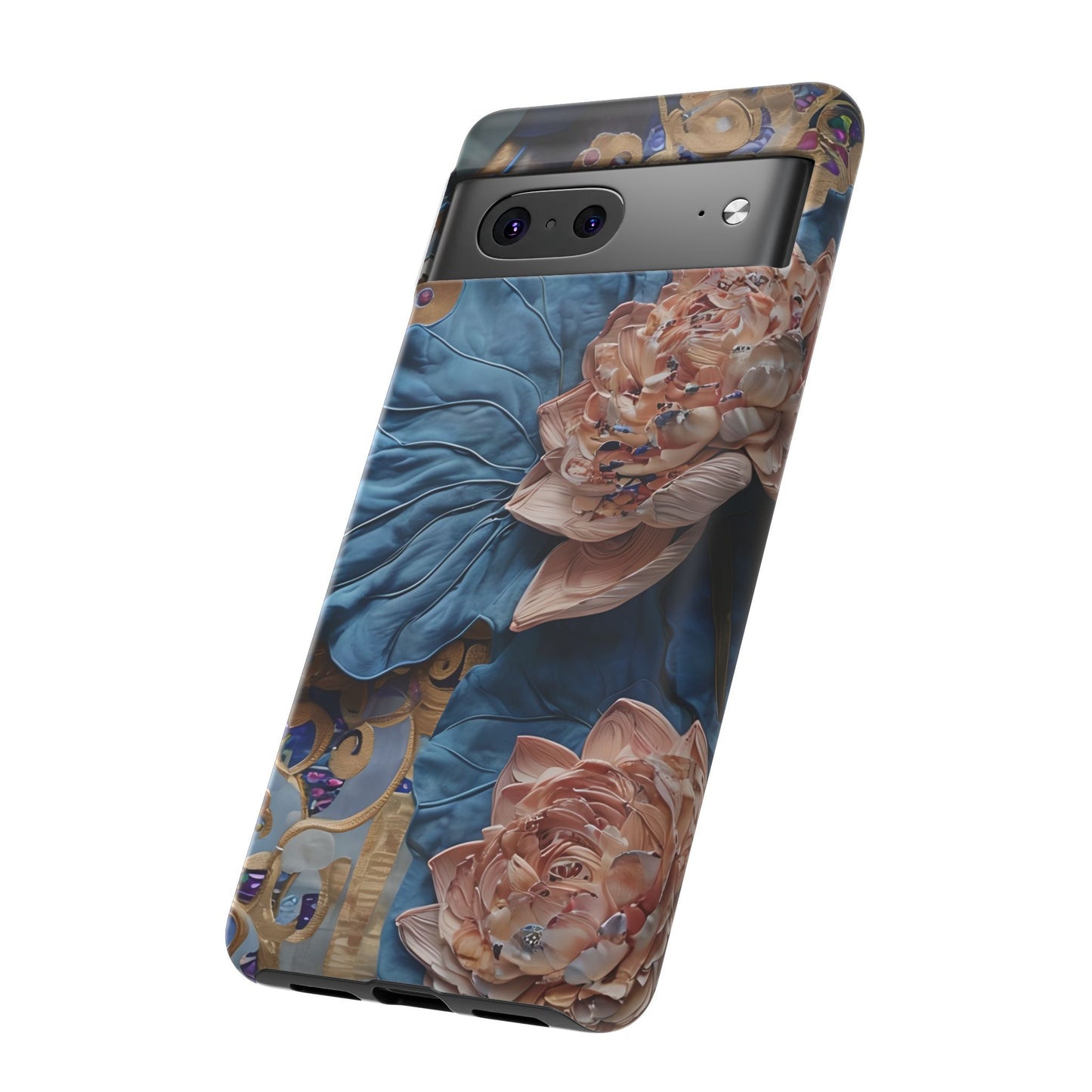 Peony Midnight Tapestry Google Pixel Tough Case