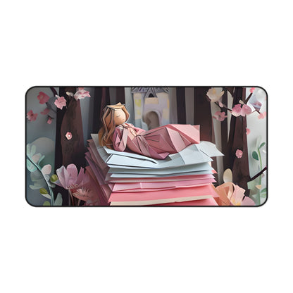 A Good Night's Sleep Desk Mat - Premium Office Desk Pad, 3 Sizes Available, Artistic Workspace Protection