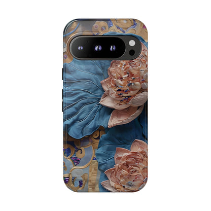 Peony Midnight Tapestry Google Pixel Tough Case