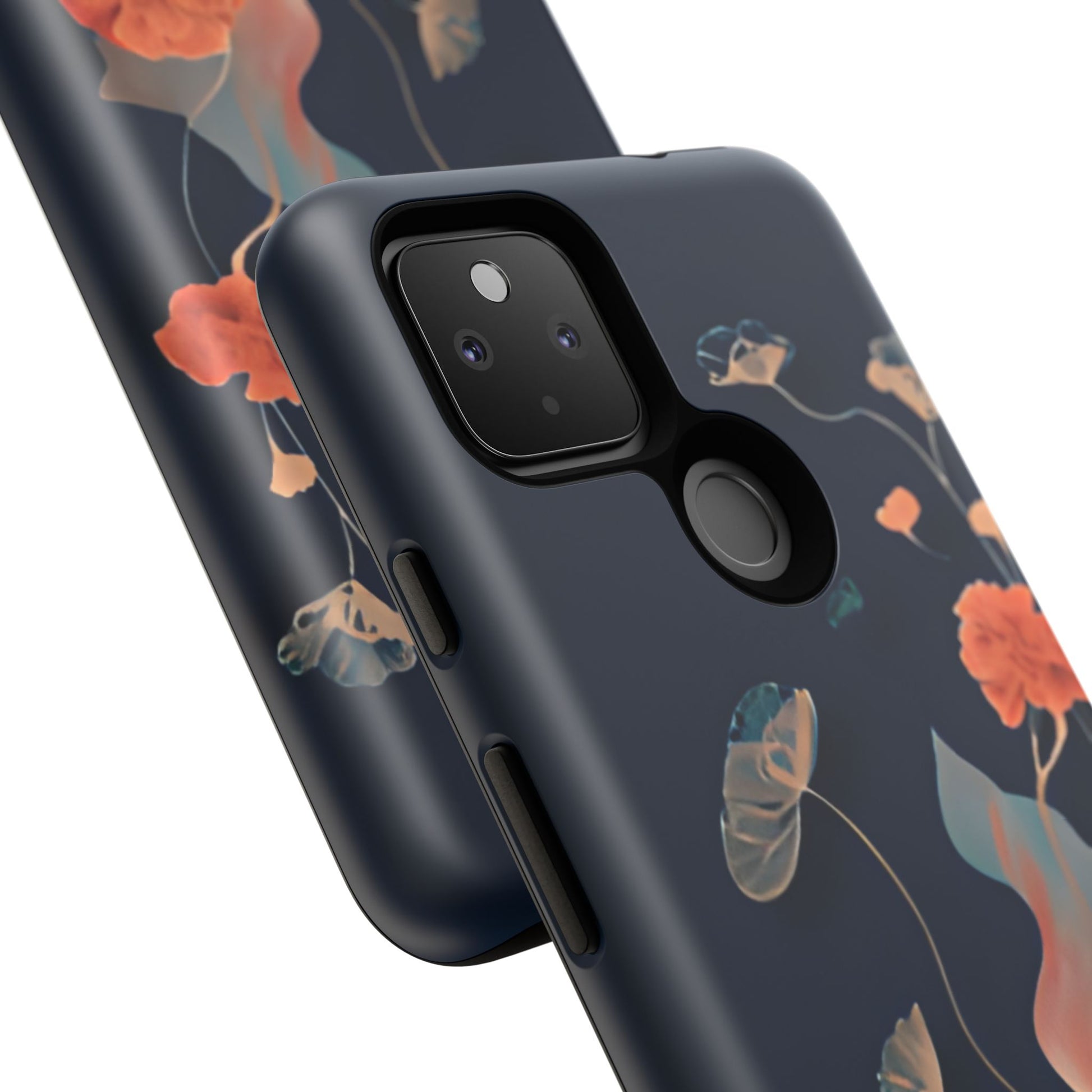 Lotus Reverie - Elegant Artistic Floral Google Pixel 4a 5G Tough Phone Case - Painterly Lotus Blossom Design